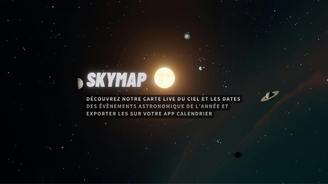 SkyMap Live carte du système solaire et de ses constellation